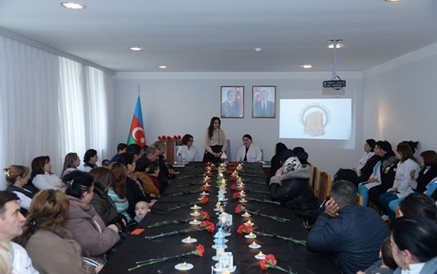 Nəsimi rayonunda Xocalı şəhidləri anıldı