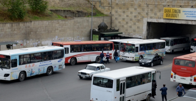 Bakıda avtobus və taksilərlə bağlı YENİ QƏRAR