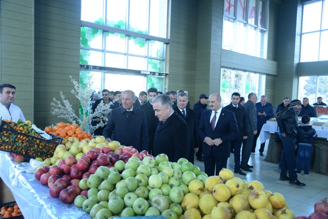Prezident köməkçisi Nəsimidəki Novruz yarmarkasında oldu - Fotolar