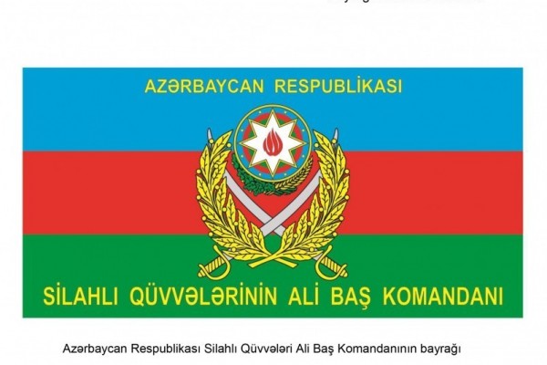 Ali Baş Komandanın bayrağı haqda əsasnamə təsdiqləndi