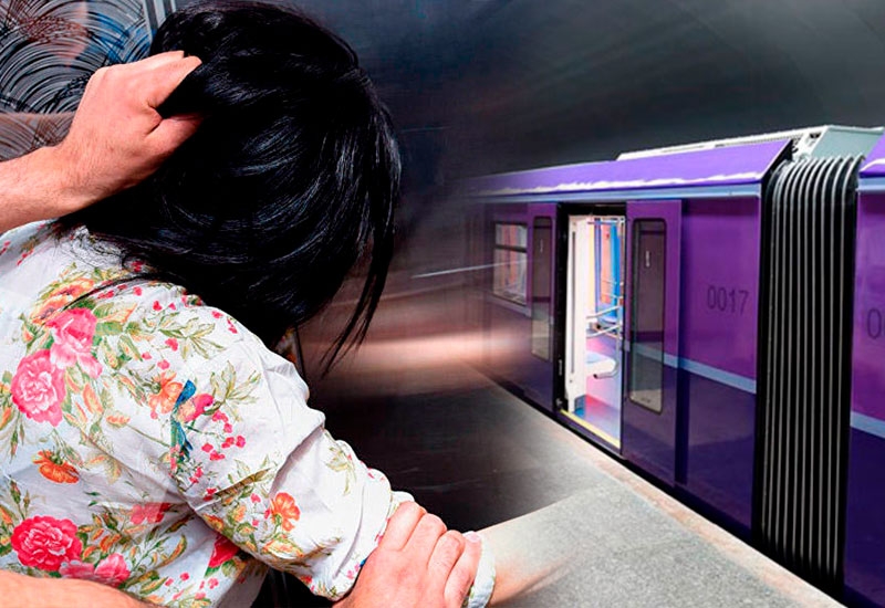 Bakı metrosunda oğlan qıza təcavüz etdi - Qızın ürəyi getdi
