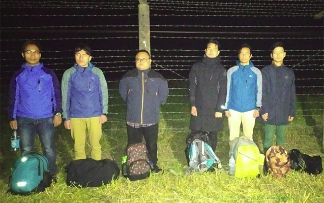 6 nə­fər Nepal vətəndaşı sərhədi pozmaq istədi