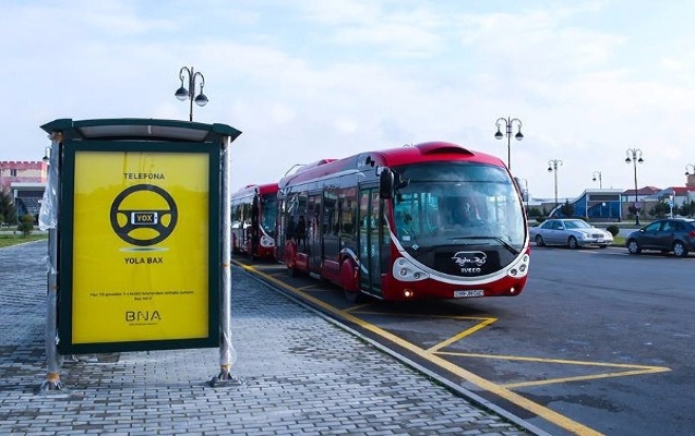 Bu marşutların yolu dəyişir - Foto
