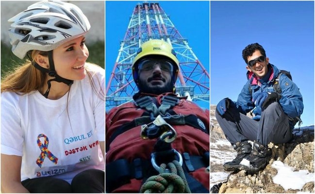 İtkin düşən alpinistlərimizin adı əbədiləşdirildi - Fotolar