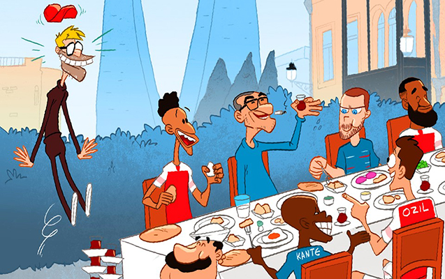 Dünyaca məşhur karikaturaçıdan Kloppa "sillə" kimi cavab - FOTO