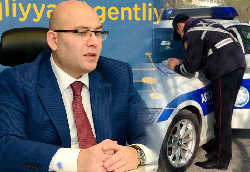 Yol polisi BNA rəhbəri Vüsal Kərimlini cərimələdi: "Jalüz pərdələr taxıb"