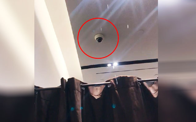 “Zara” soyunub-geyinmə otaqlarına kamera qoyub?