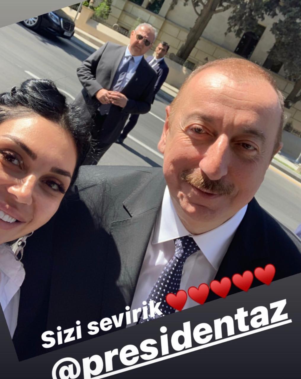 “Kimin belə prezidenti var?” - İlham Əliyev sakinlərlə görüşdü - VİDEO