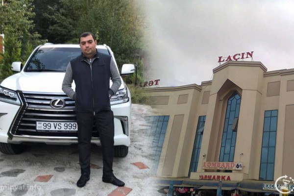 "Laçın" Ticarət Mərkəzinin sahibinin oğlu həbs edildi