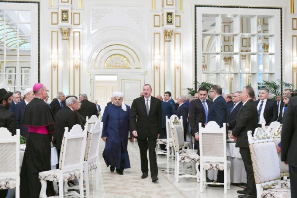 Prezident iftar mərasimində iştirak edib - FOTOLAR