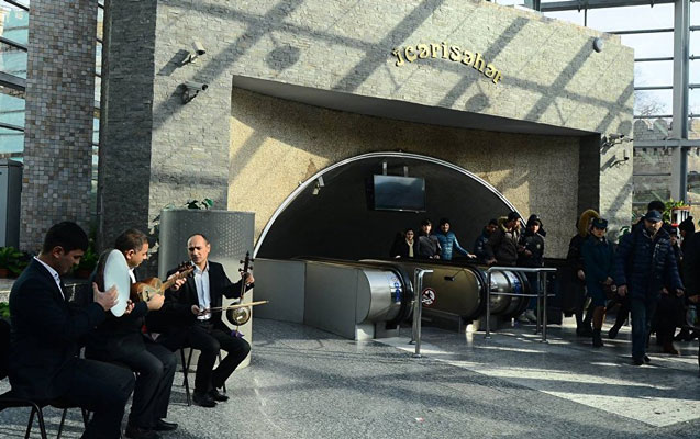 Metroda konsert olacaq