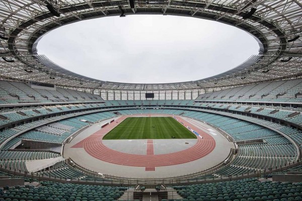 Bakı Olimpiya Stadionu UEFA tərəfindən mükafatlandırıldı