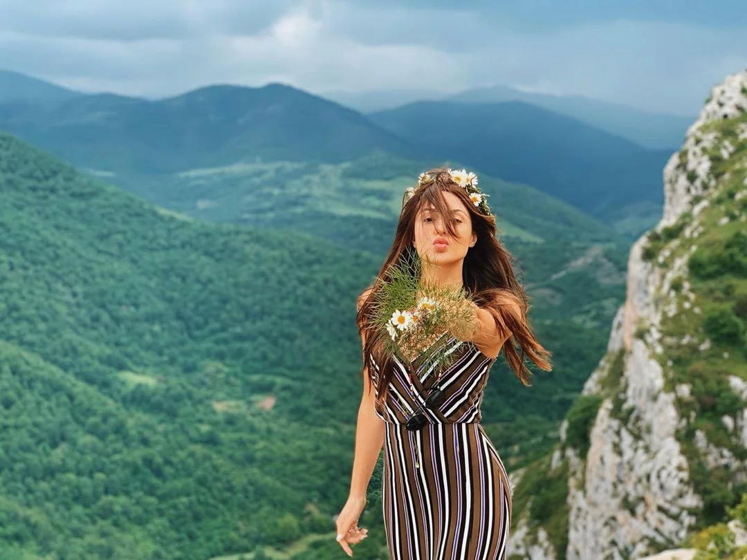 Koçaryanın gəlini Şuşada: "Bura ən sevdiyim yerdir" - FOTOLAR