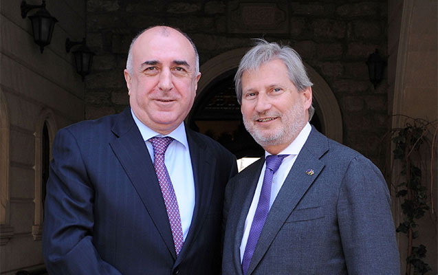Məmmədyarov Aİ komissarı ilə görüşdü
