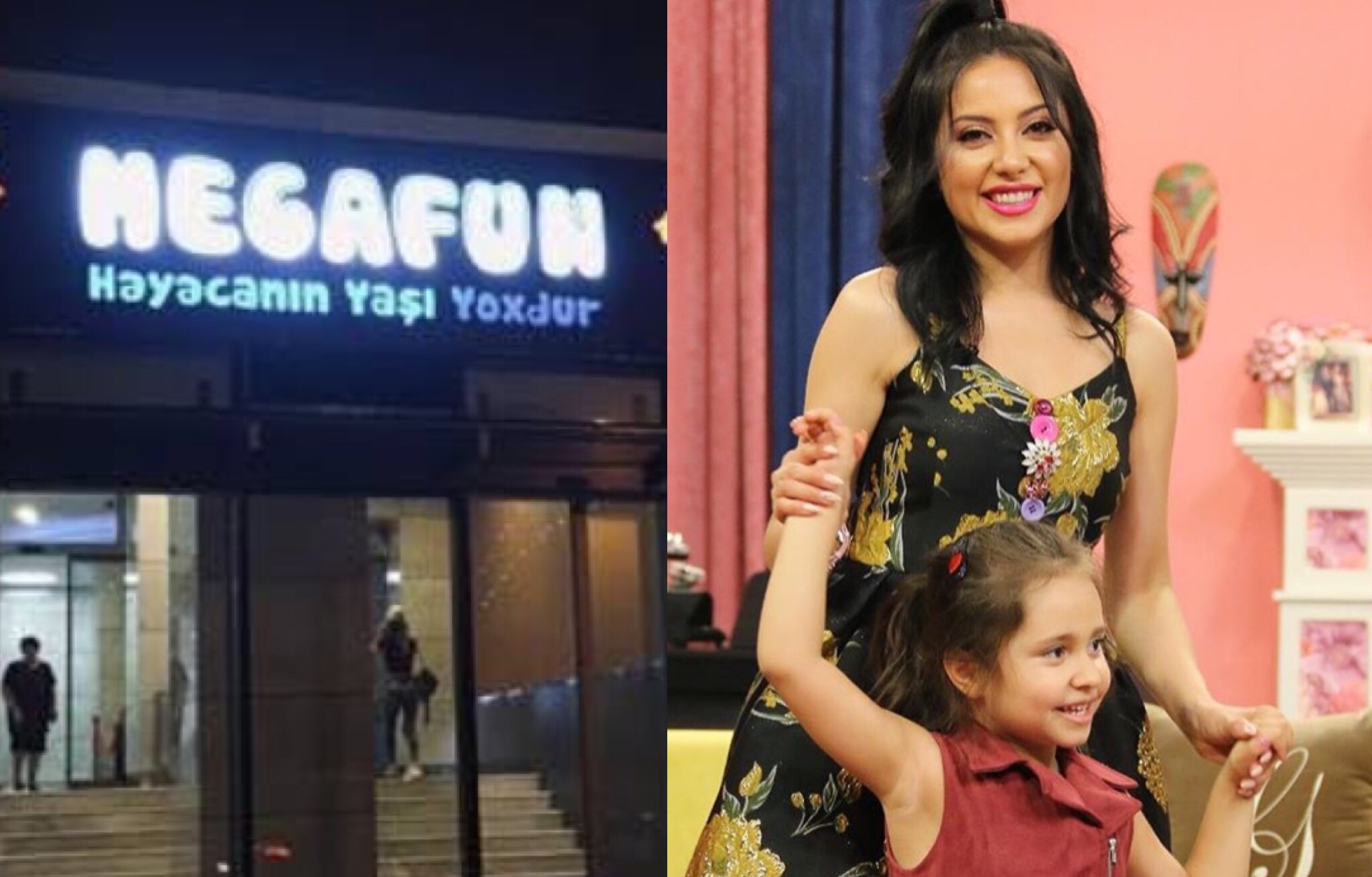 “Megafun”dakı partlayış nəticəsində tanınmış müğənni və övladı xəsarət alıb