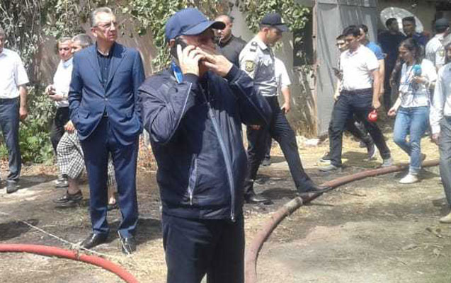 “Bunu böyük faciə kimi qəbul etmək olmaz” - Nazirdən yanğın açıqlaması