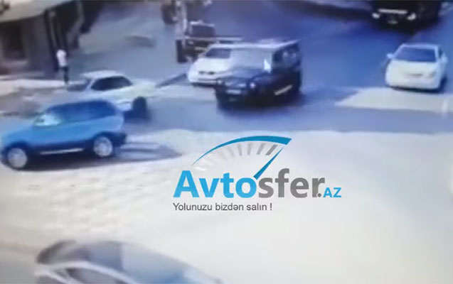 Bakıda “Gelandewagen" və “Niva” YPX-dan belə qaçdı – VİDEO