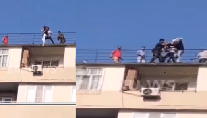 Bakıda özünü binadan atmaq istəyən 16 yaşlı qızın intihar səbəbi - TƏFƏRRÜAT