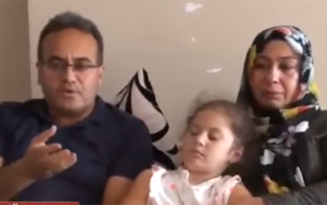“Haber Turk” Əli Həsənovun nəvəsinin maşınla vurduğu ailədən reportaj hazırladı - Video