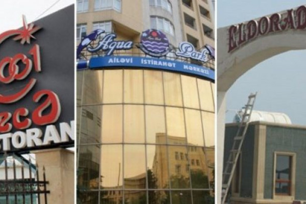 Bakıda bu obyektlər nazirliyin tələbinə məhəl qoymadı - “1001 gecə”, “Eldarado”, “Aquapark”