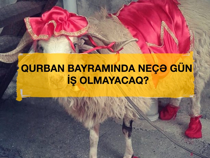 Qurban bayramında neçə gün iş olmayacaq? - RƏSMİ