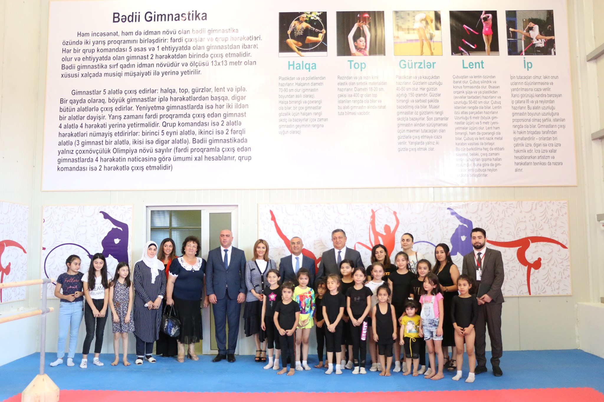 Şəmkirdə yeni idman zalları istifadəyə verildi - FOTOLAR