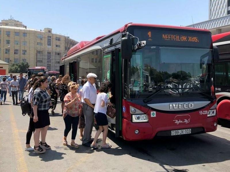 Bu marşrut xətlərinə yeni iritutumlu avtobuslar verilir