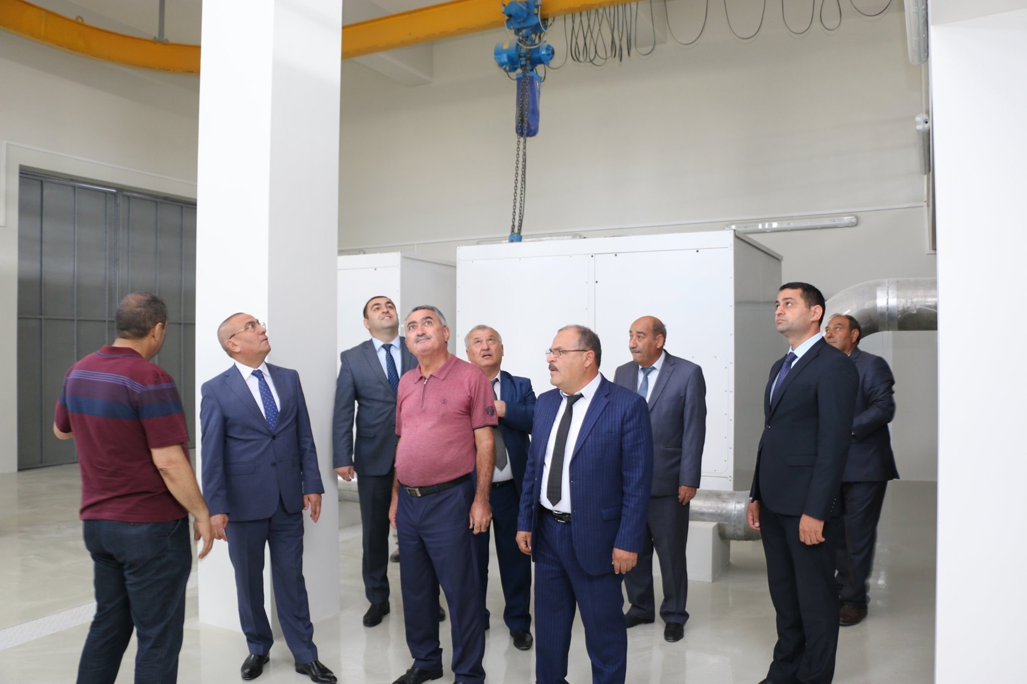 Şəmkirdə inşa edilən qurğu 400 min əhaliyə xidmət göstərəcək