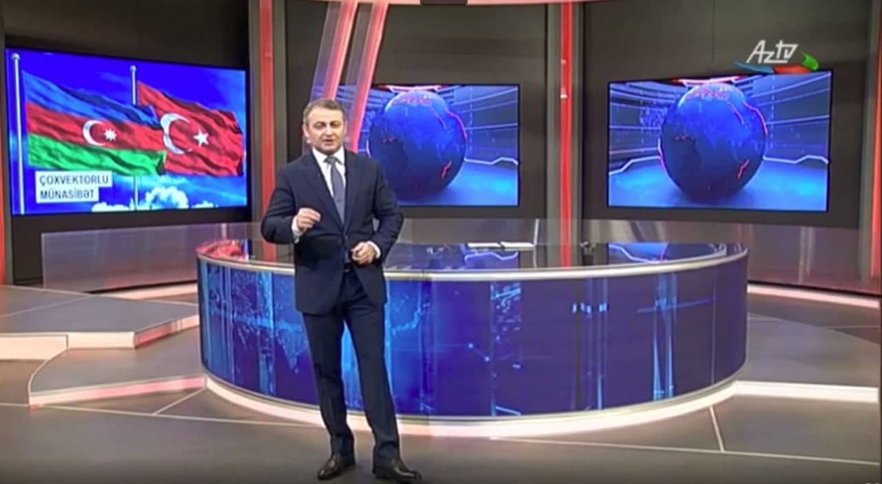 AzTV-də ilk – O, aparıcılıq etdi