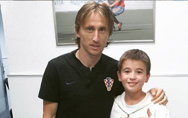 İlham Əliyevin nəvəsinin "Real"ın ulduz futbolçusu ilə FOTOSU
