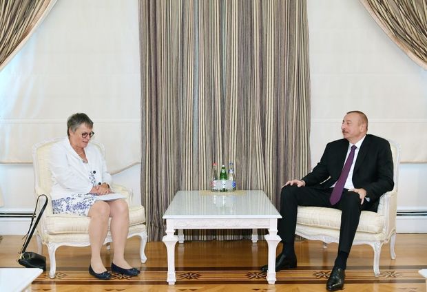 İlham Əliyev AŞPA Prezidentini qəbul etdi