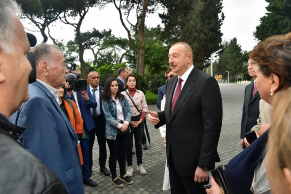 İlham Əliyev: “Mənə güc verən vətəndaşların dəstəyidir”
