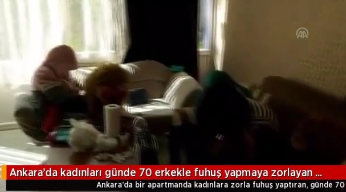 Polisin keçirdiyi əməliyyatdan şok görüntü: Qadın gündə 70 kişi ilə intim münasibətdə olurmuş - VİDEO