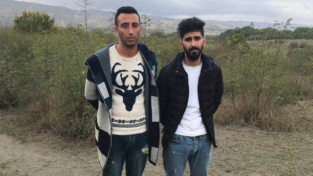 Azərbaycan-Gürcüstan sərhədində 2 sərhəd pozucusu saxlanıldı - FOTO
