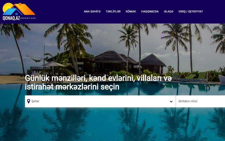 Turizmlə bağlı yeni sayt yaradıldı - Qonaq.az