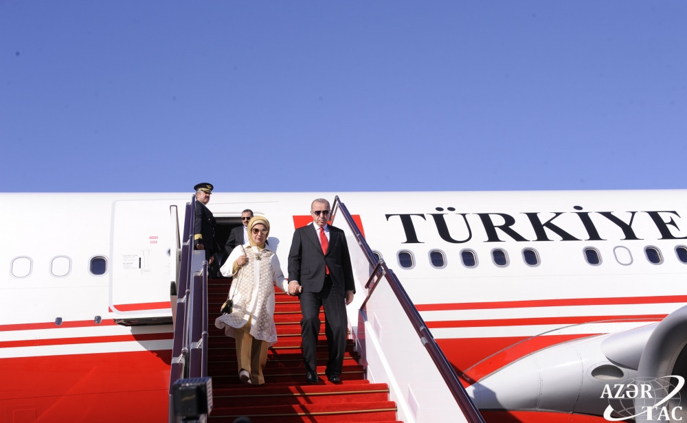 Rəcəb Tayyib Ərdoğan Azərbaycandadır