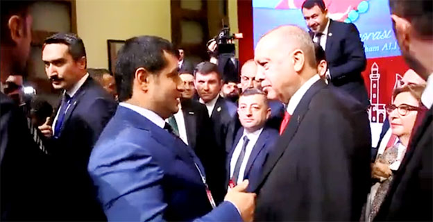 Ərdoğan "Suriyaya döyüşə getmək istəyirəm" deyən çempionumuza cavab verdi - VİDEO