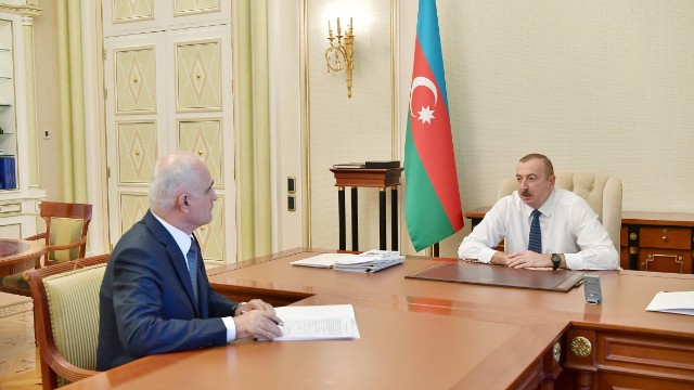 İlham Əliyev Şahin Mustafayevi qəbul etdi