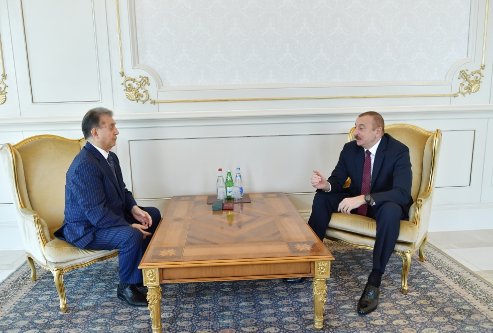 Prezident Akif Əlizadəni qəbul etdi - FOTO