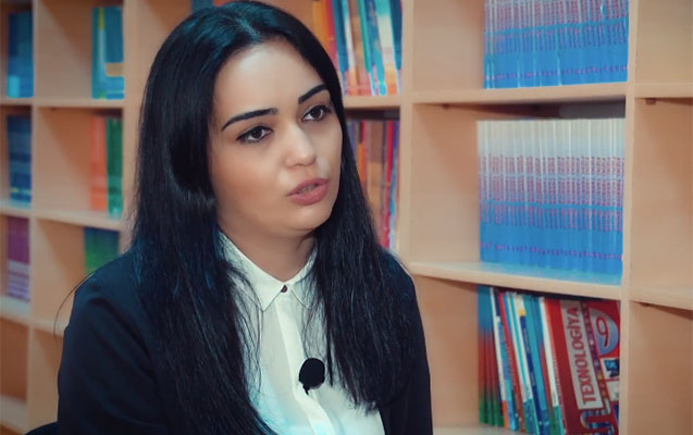 Xərçəngdən bir ayağını itirən, 16 ildir müəllim işləyən Nərmin - VİDEO