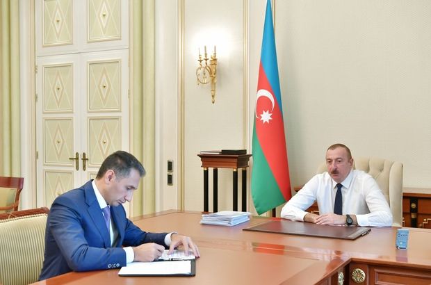 İlham Əliyev “Azərkosmos”un sədrini qəbul etdi - FOTO