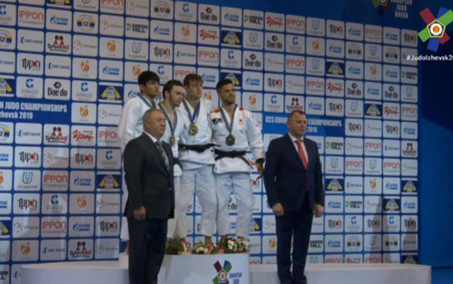 Cüdoçumuzdan gümüş medal