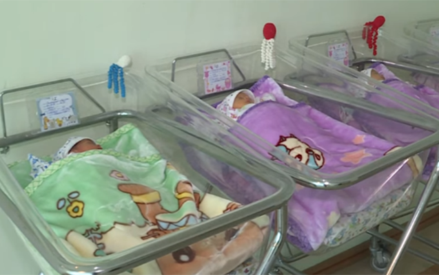 Bakıda dördəm dünyaya gəlib