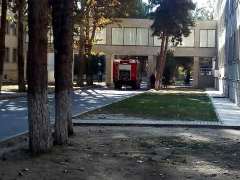 Mingəçevir Şəhər Mərkəzi Xəstəxanasında yanğın olub