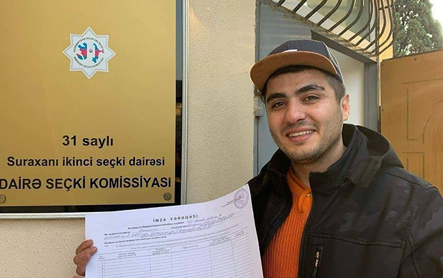 Mehmanın da namizədliyi qeydə alındı - FOTO
