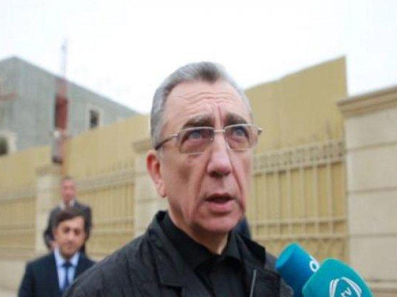 Eldar Əzizov sürüşmə baş verən əraziyə getdi