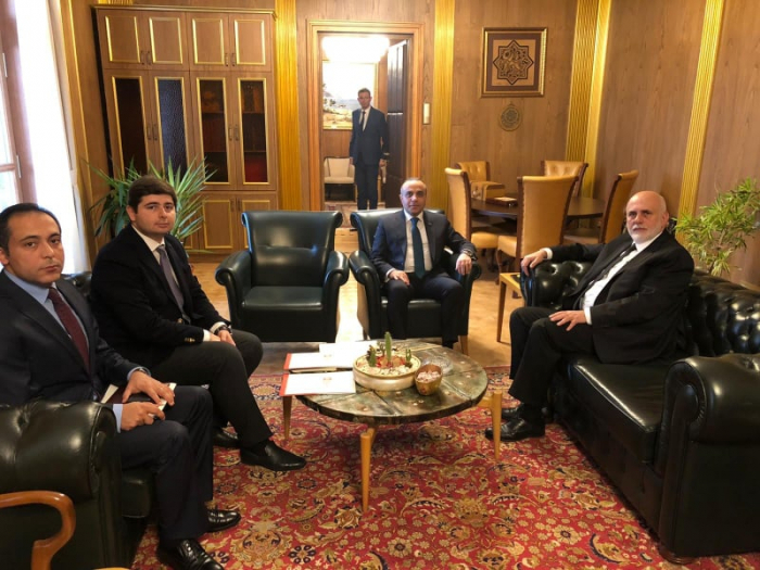 Azay Quliyev TBMM-in vitse-spikeri ilə görüş keçirib