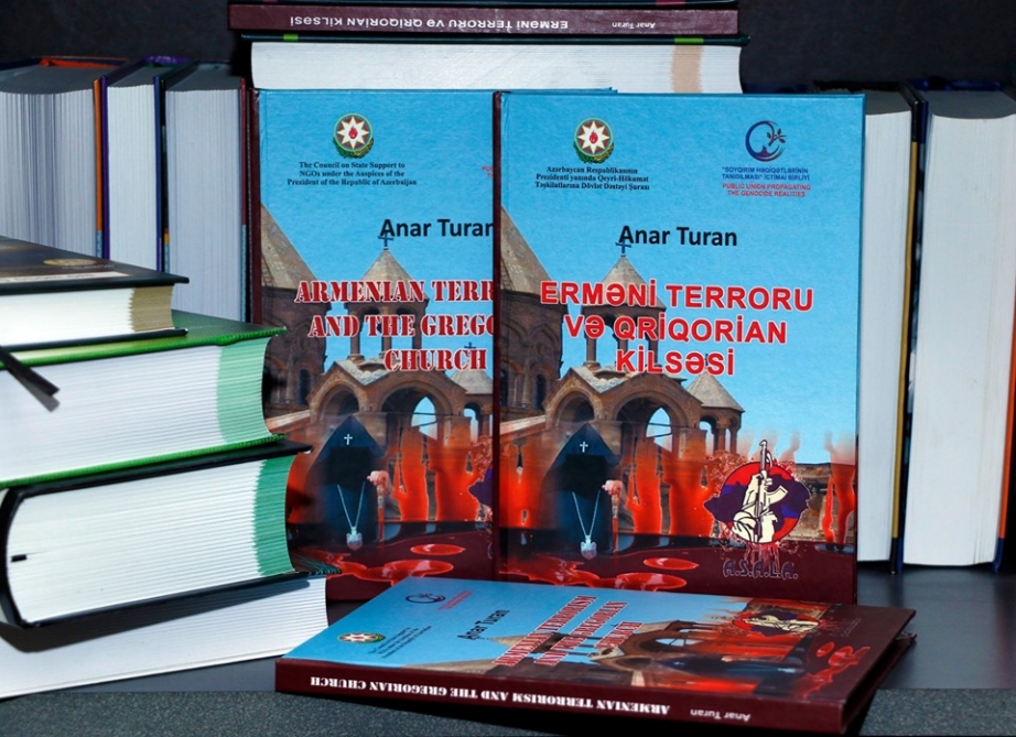 Gənc tədqiqatçı-jurnalistin “Erməni terroru və Qriqorian kilsəsi” kitabı işıq üzü görüb