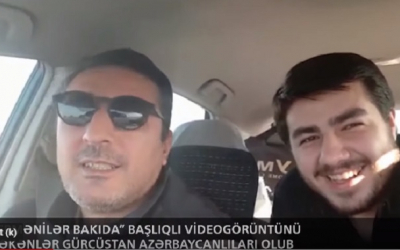 Bakıda maşında erməni mahnısına qulaq asanlar bunlar olub -  VİDEO