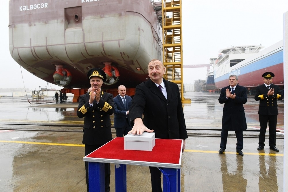 Prezident: "Biz indi Xəzərdə ən böyük donanmaya malikik"